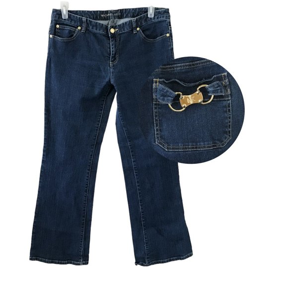 Michael Kors Bootcut Jeans 12 - Picture 1 of 10